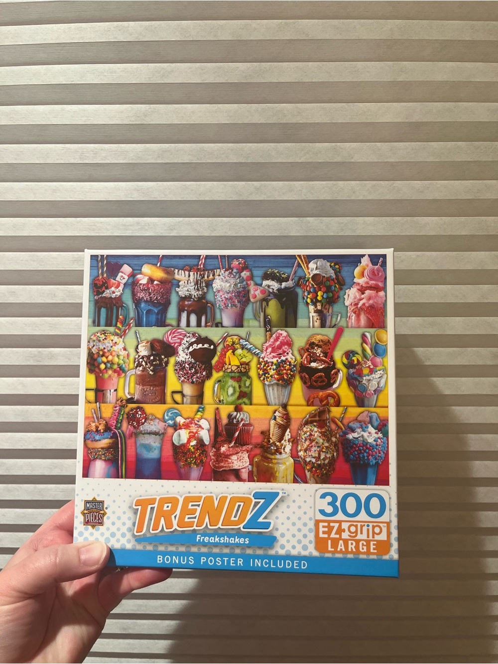 Freakshakes 300-Piece Jigsaw Puzzle - Colorful Ice Cream Art